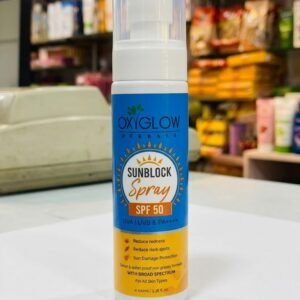 oxyglow herbals sunscreen spray spf50 PA++++| non greasy | easy absorbing