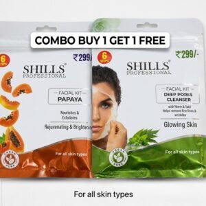 shills professional facial kit papaya & deep pores cleanser | BUY1GET1FREE