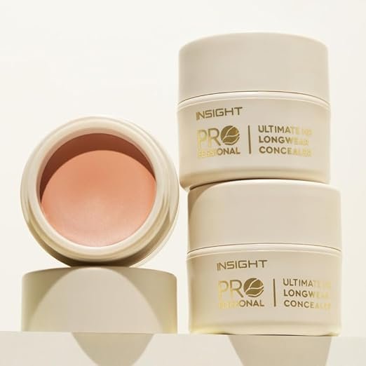 INSIGHT Professional Ultimate HD Longwear Concealer 10g | Ultra-Pigmented Creamy Formula, Full Coverage, Waterproof & Sweat-Resistant