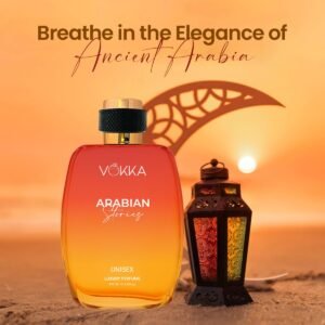 Vokka Arabian Stories 100ml Perfume | Unisex Luxury Long Lasting Arabian Perfume For Men And Women | Arabic Fruity Scent Eau De Parfum | EDP Fragrance for Gift | Notes: Fruity Musky
