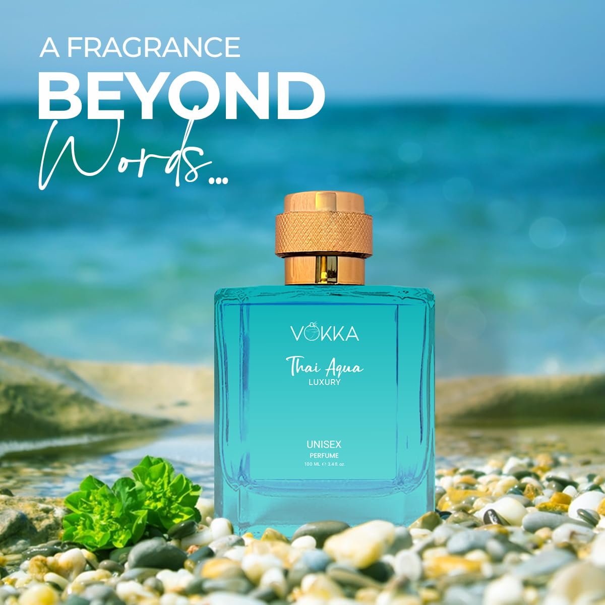 VOKKA Thai Aqua 100 ml | Unisex Luxury Long Lasting Perfume For Men And Women | Fresh Scent Eau De Parfum | EDP Fragrance for Gift | Notes: Aqua Sandalwood Patchouli - Image 6