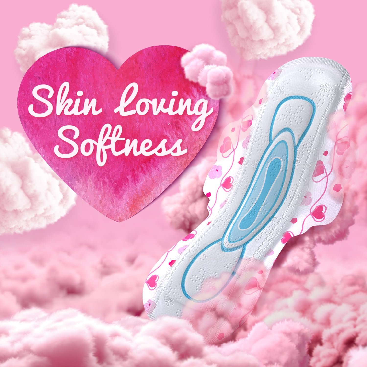 Whisper Ultra Skin Love Soft Sanitary Pads - XL (44 Count), 284mm | BUY1GET1FREE - Image 4