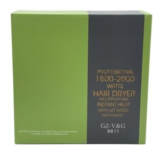 GZ-V&G 8811 Professional Hair Dryer | 2000W High-Speed Blow Dryer with Instant Heat