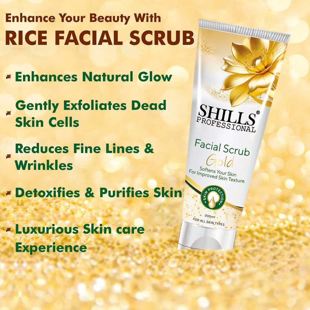 Shills Professional Facial Scrub Gold - Image 7