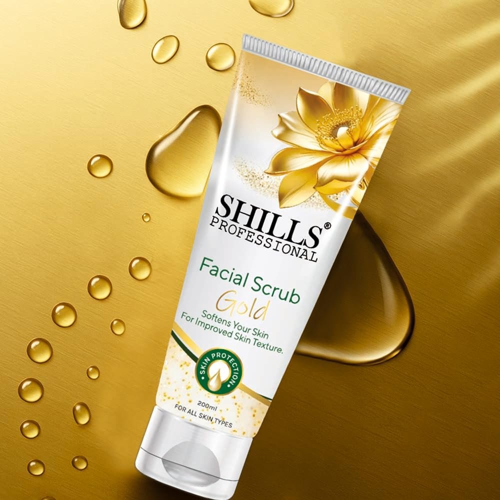 Shills Professional Facial Scrub Gold