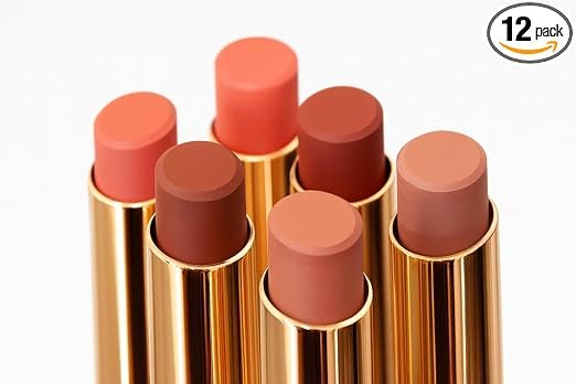 VARS LONDON ADS-PRO Paris Lady Visionary Gel Lipstick, 24H Fade-Proof, Non-Feathering, Matte Texture, Set of 6 Shades - Image 3