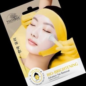 Velvetree Bio-Brightening Korean Glass Facial Kit, Tan Removal, 6 Step Skincare Treatment