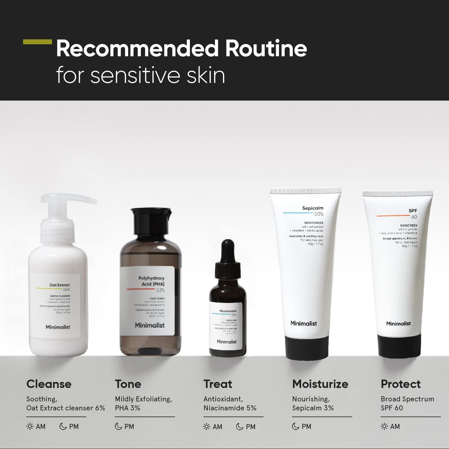 Minimalist Gentle Face Wash With 6% Oat Extract & Hyaluronic Acid For Sensitive Skin (Dry to Normal) | Sulphate Free | Non-Drying | Fragrance Free | Gentle Cleanser (120 ML) - Image 3