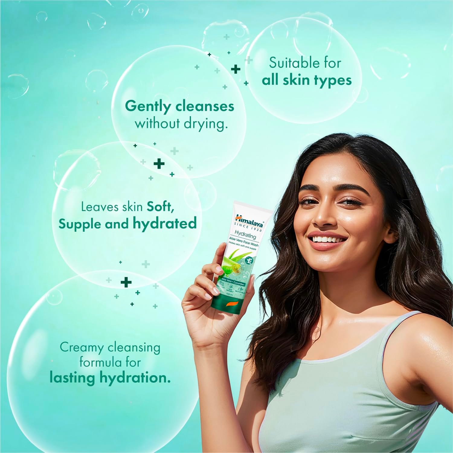 Himalaya Hydrating Aloe Vera Face Wash 100 Ml - Image 7
