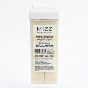 White Chocolate Roll-On Wax Kit for Women, Hair Removal, All Skin Types, Paraben Free, 100g, 1 Refill Wax 100ml