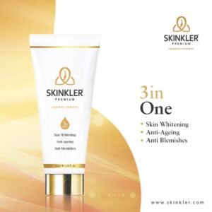 Skinkler Premium 3-in-1 Skin Cream – Skin Whitening, Anti-Ageing & Anti-Blemishes Formula (50g)