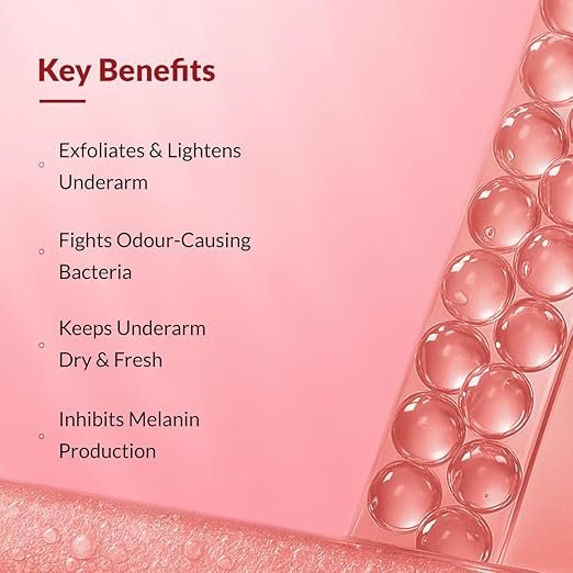 Fixderma Nigrifix Underarm Velvet Musk Roll on With 6% AHA, Lactic Acid & 1% Mandelic Acid & Kojic Acid | Brightens Skin & Exfoliates Underarm | For Sensitive Skin - 60ml - Image 4