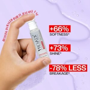 PROADS Power Shots Hair Ampoule Treatment | 16 Essential Oils Repair for Dry, Damaged & Frizzy Hair | Deep Nourishment & Scalp to Tip Care | Dermatologically Tested | Professional Salon Formula