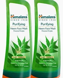 HIMALAYA Herbals Purifying Neem , 300ml (Pack of 2) Face Wash (600 ml)