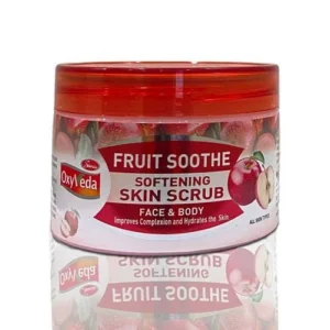Simco Oxyveda Apricot Purifying Skin Scrub for Face & Body, | Intensive Hydration for Youthful Skin