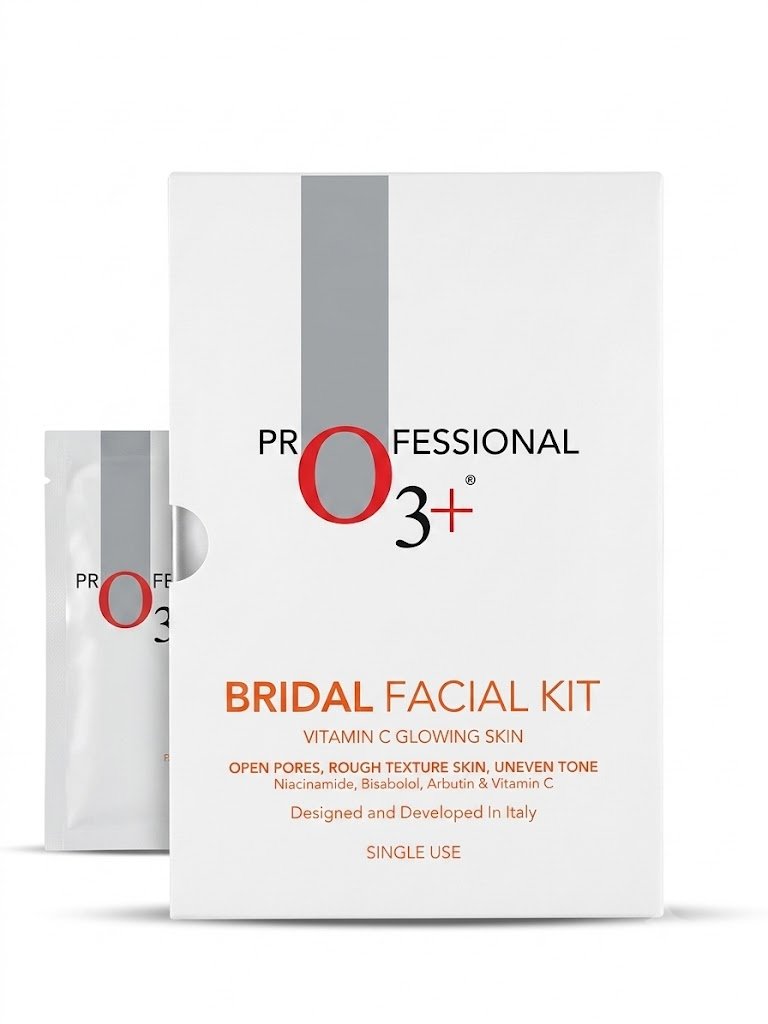 O3+ Professional Bridal Facial Kit for Vitamin C Glowing Skin (Single Use)