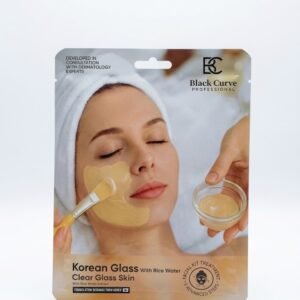 Black Curve Professional Korean Glass Clear Glass Skin Facial Kit Treatment (With Rice Water)
