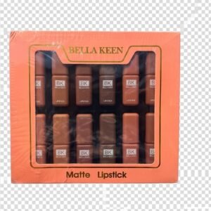 BELLA KEEN Matte Lipstick Box – Long-Lasting Nude & Earthy Shades