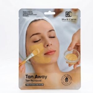 Black Curve Professional Tan Away Tan Removal Facial Kit Treatment (With Kojic Acid)
