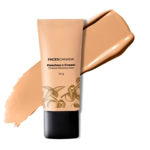 Peaches N Cream Tinted Moisturizer - Lightweight Tinted Face Moisturizer with Natural Glow