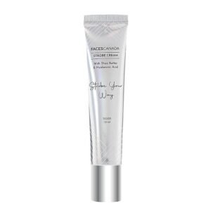 FACESCANADA Strobe Cream - Silver, 18ml | Primer + Highlighter + Moisturizer | Shea Butter & Hyaluronic Acid | Intense Hydration | Flawless Radiant Dewy Skin | Illuminating & Glowing Makeup Base