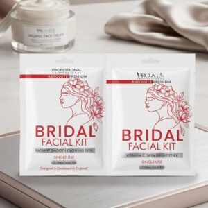 Proads Professional Absolute Premium Bridal Facial Kit - Radiant Smooth Glowing Skin & Vitamin-C Skin Brightener (10 Steps, Single Use)