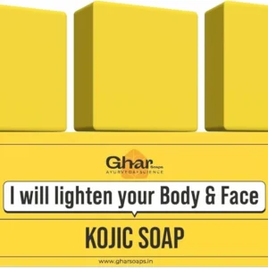Ghar Soaps Kojic Acid Soap For pigmentation and dark spots reduction