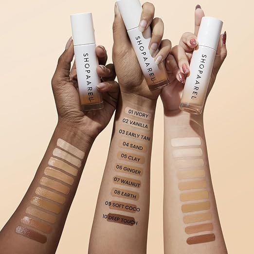 SHOPAAREL Miracle Skin Full Coverage Semi-Matte Foundation Cream For All Skin Type - Image 3