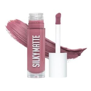 Shopaarel Silky Matte Gloss, Liquid Lipstick, Matte finish, Long-Lasting, Smudge-Resistant, Intense Shade, Cruelty-free-8 Gm