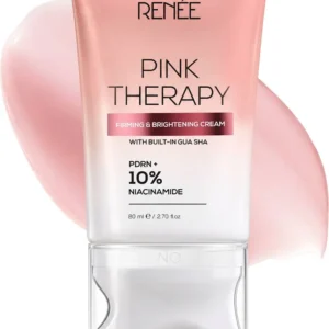 Renee Pink Therapy Firming & Brightening Cream With Built-In Gua Sha